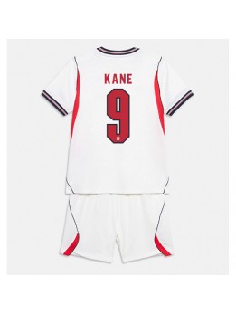 Otroški Nogometna dresi replika Anglija Harry Kane #9 Domači SP 2026 Kratek rokav (+ hlače)